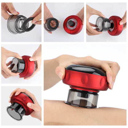Electric Red Light Therapy Cupping Massager for Pain Relief - The Perfect Wellness Gift