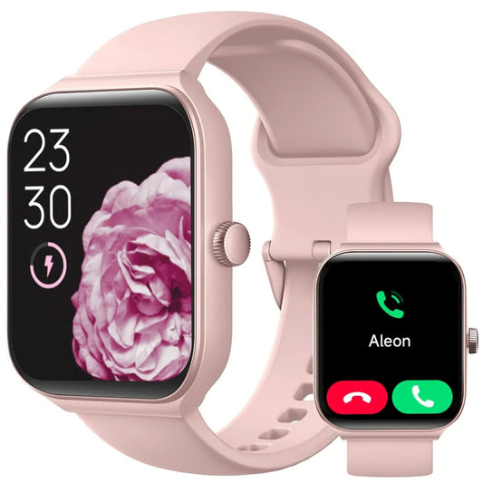 Waterproof Smartwatch for Women, Bluetooth Smart Watch for iPhone and Samsung