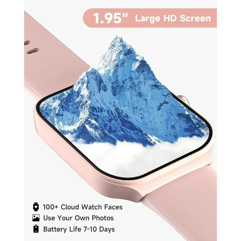 Waterproof Smartwatch for Women, Bluetooth Smart Watch for iPhone and Samsung