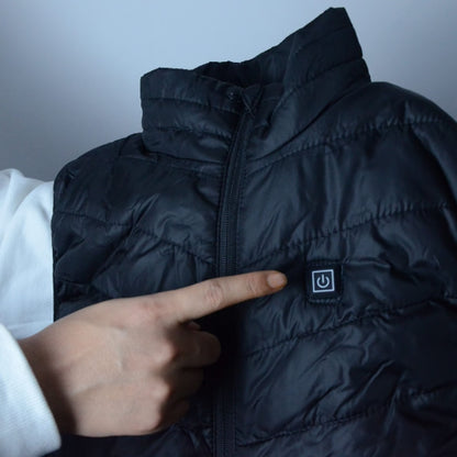 USB Heated Vest Electric Bodywarmer For Men & Women With Adjustable Zones