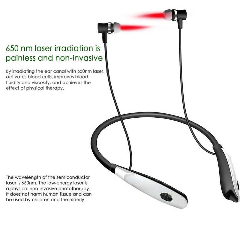 Portable Laser Irradiator for Nasal and Ear Relief with Rechargeable Neck Hanging Design