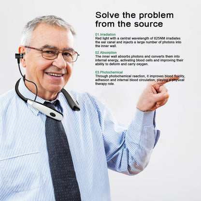 Portable Laser Irradiator for Nasal and Ear Relief with Rechargeable Neck Hanging Design