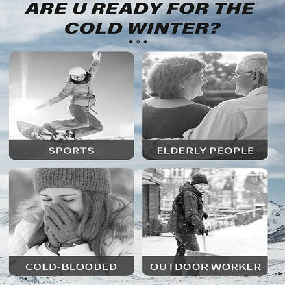 USB Heated Vest Electric Bodywarmer For Men & Women With Adjustable Zones