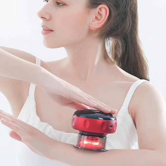 Electric Red Light Therapy Cupping Massager for Pain Relief - The Perfect Wellness Gift