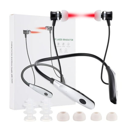 Portable Laser Irradiator for Nasal and Ear Relief with Rechargeable Neck Hanging Design