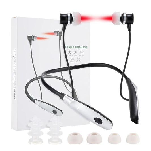 Portable Laser Irradiator for Nasal and Ear Relief with Rechargeable Neck Hanging Design