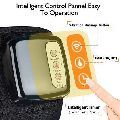 Electric Knee Heat Massager for Arthritis | Portable Joint Relief