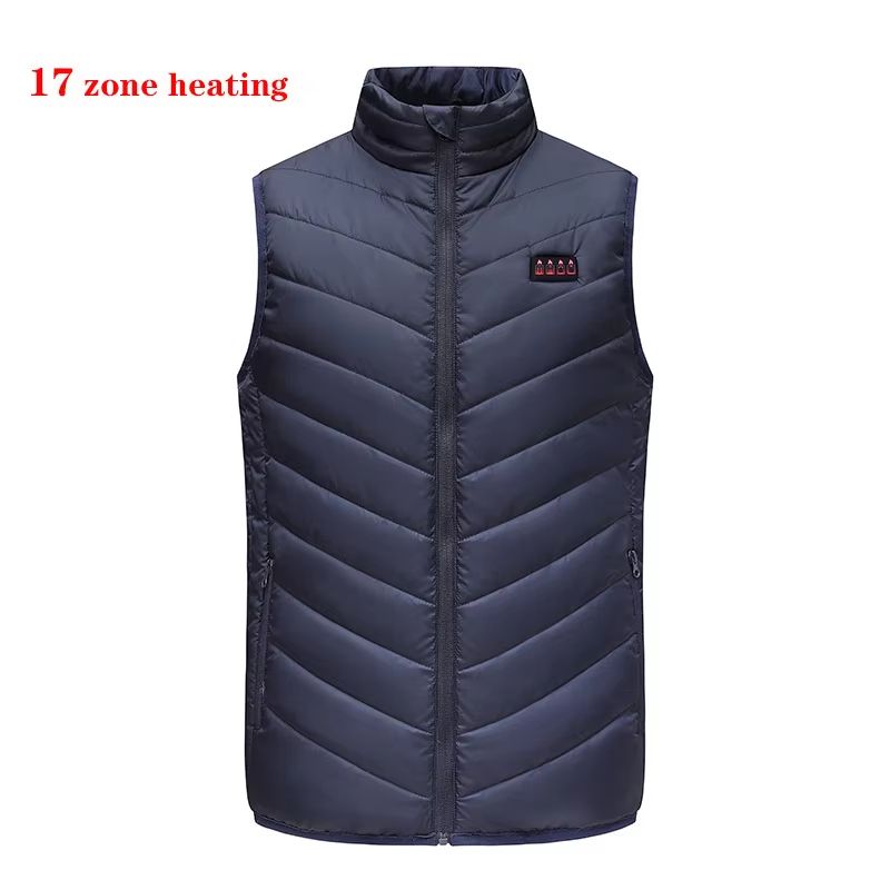 USB Heated Vest Electric Bodywarmer For Men & Women With Adjustable Zones