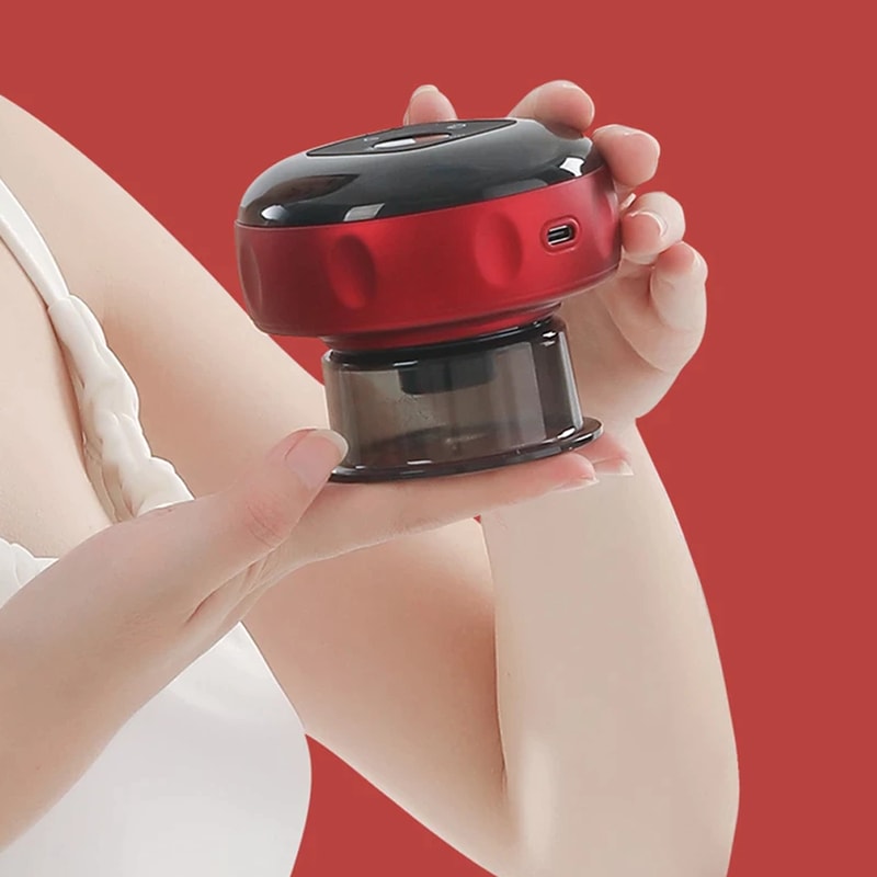Electric Red Light Therapy Cupping Massager for Pain Relief - The Perfect Wellness Gift