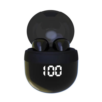 Mini Invisible Bluetooth 5.3 Headphones – Noise Cancelling Sleeping Earbuds with Mic and Deep Bass